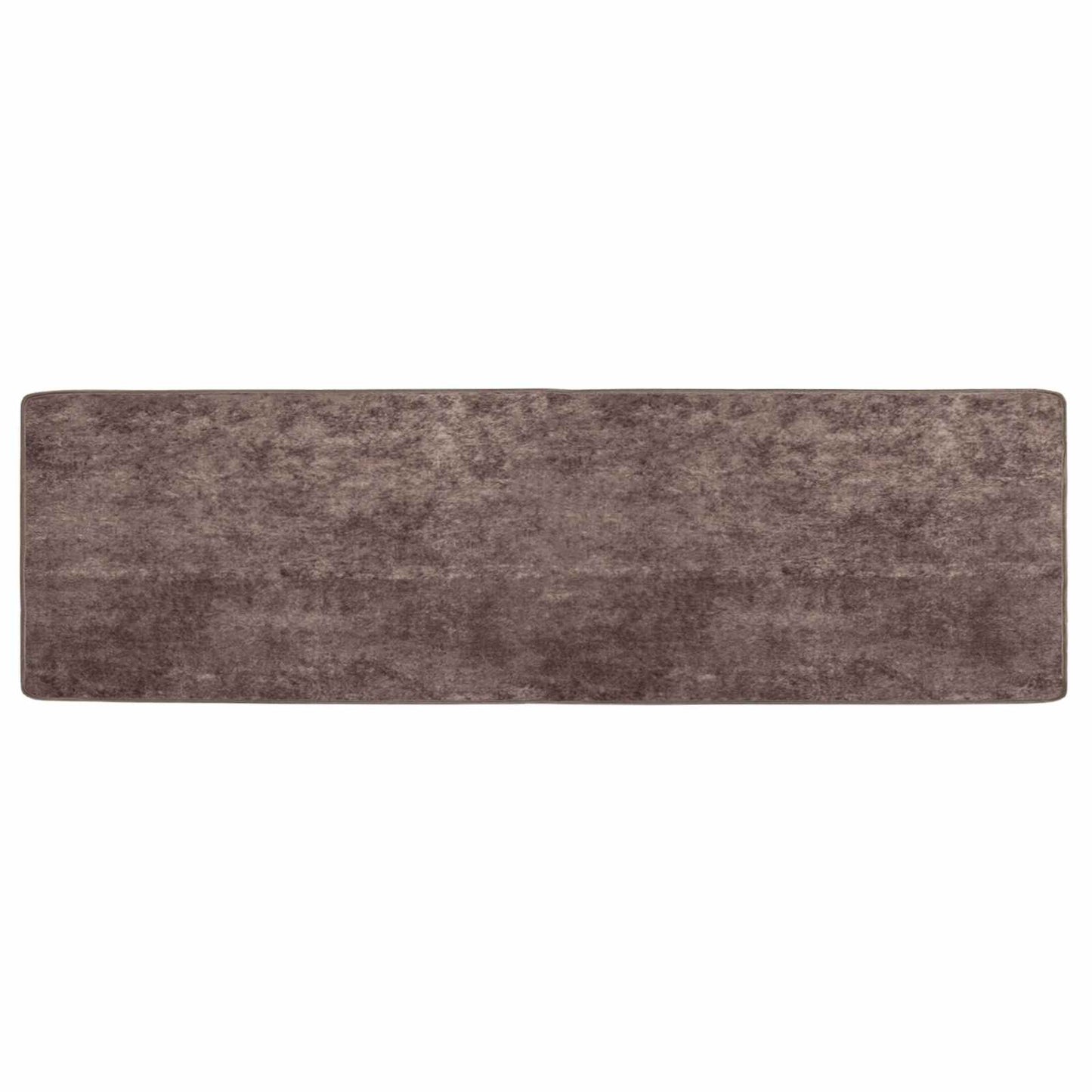 Runner Tappeto MARSA Grigio 150 x 50 cm Poliestere e PVC