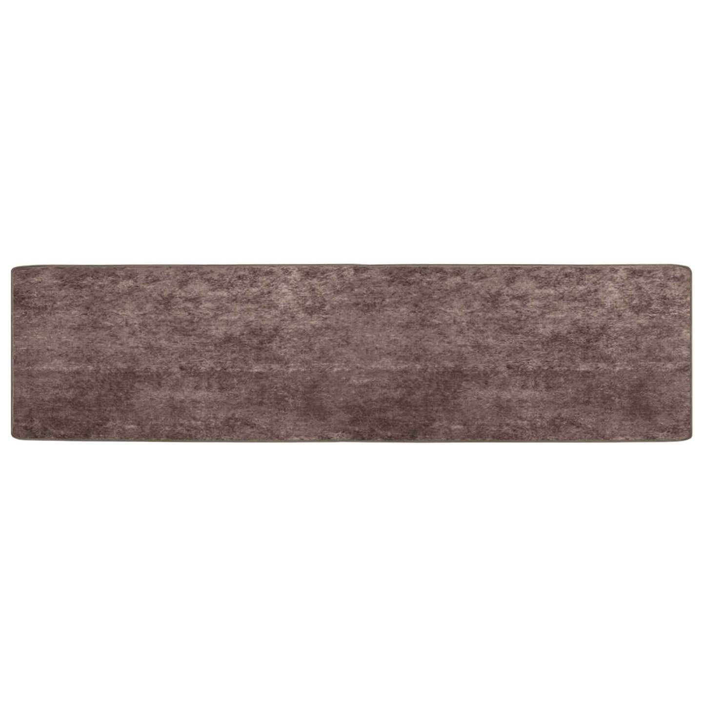 Runner Tappeto MARSA Grigio 200 x 50 cm Poliestere e PVC