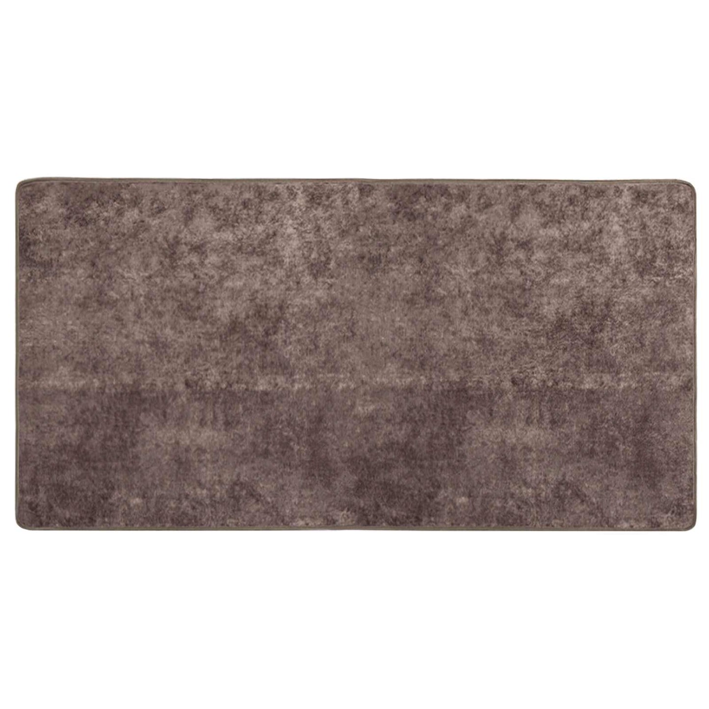 Runner Tappeto MARSA Grigio 200 x 100 cm Poliestere e PVC