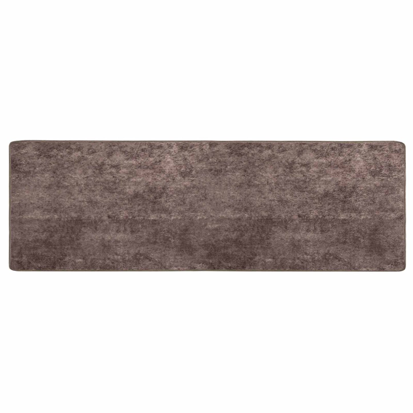 Runner Tappeto MARSA Grigio 300 x 100 cm Poliestere e PVC