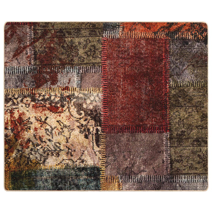 Runner Tappeto MARSA Multicolore 100 x 80 cm Poliestere e PVC