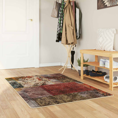 Runner Tappeto MARSA Multicolore 200 x 100 cm Poliestere e PVC