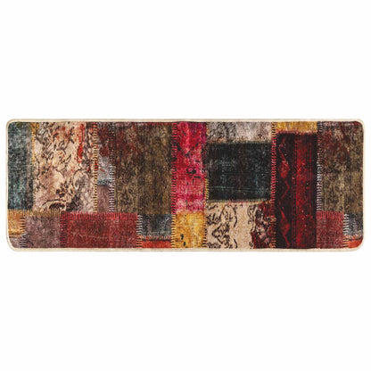 Runner Tappeto MARSA Multicolore 250 x 100 cm Poliestere e PVC