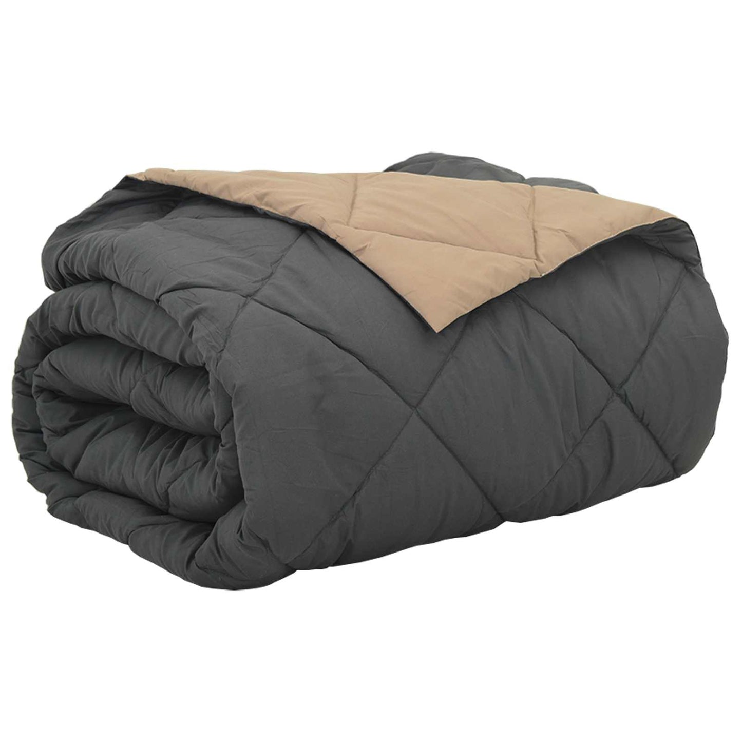 Duvet Estivo Antracite e Talpa 220 x 200 cm Microfibra