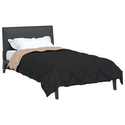Duvet Estivo Nero e Talpa 200 x 135 cm Microfibra
