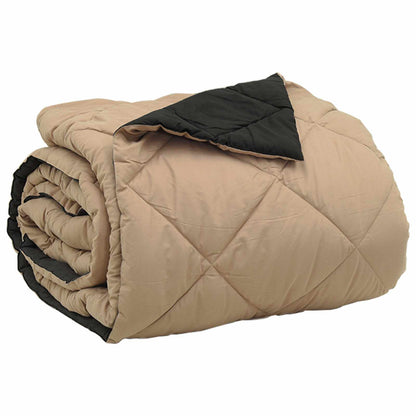 Duvet Estivo Nero e Talpa 240 x 200 cm Microfibra