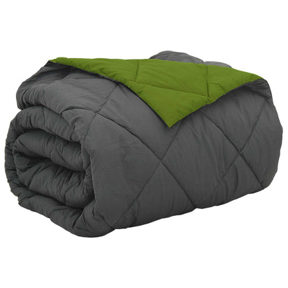Piumone Completo Annuale Verde e Antracite 220 x 260 cm