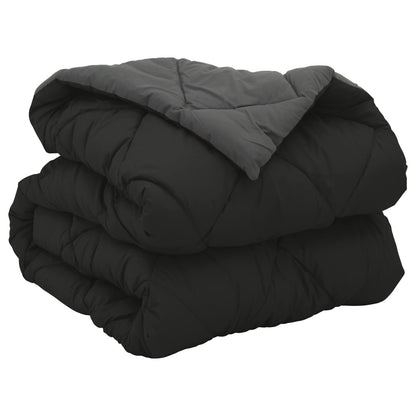 Piumone Completo Annuale Nero e antracite 200 x 135 cm