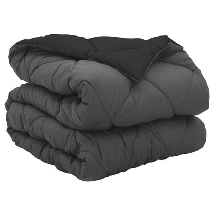 Piumone Completo Annuale Nero e antracite 220 x 155 cm