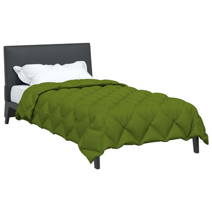 Duvet Invernale Verde 200 x 140 cm Microfibra