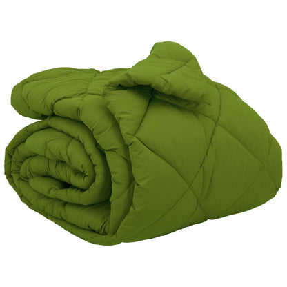 Duvet Invernale Verde 240 x 200 cm Microfibra