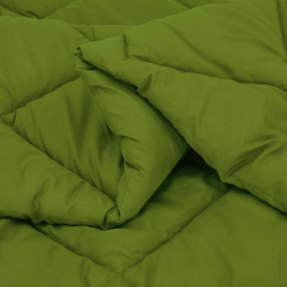 Duvet Invernale Verde 220 x 140 cm Microfibra