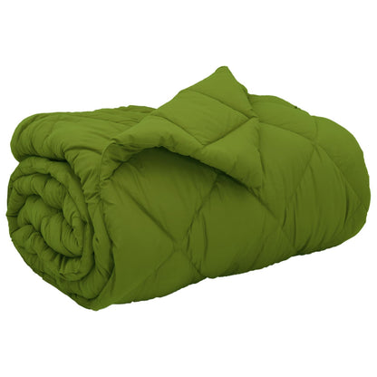Duvet Invernale Verde 220 x 140 cm Microfibra