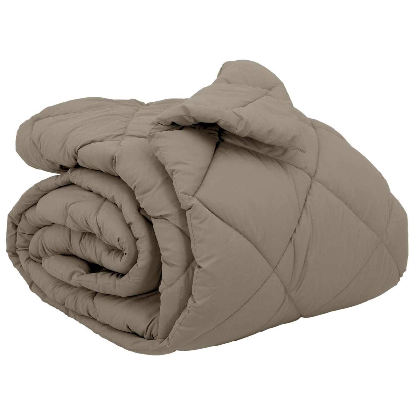 Duvet Invernale Grigio chiaro 240 x 200 cm Microfibra