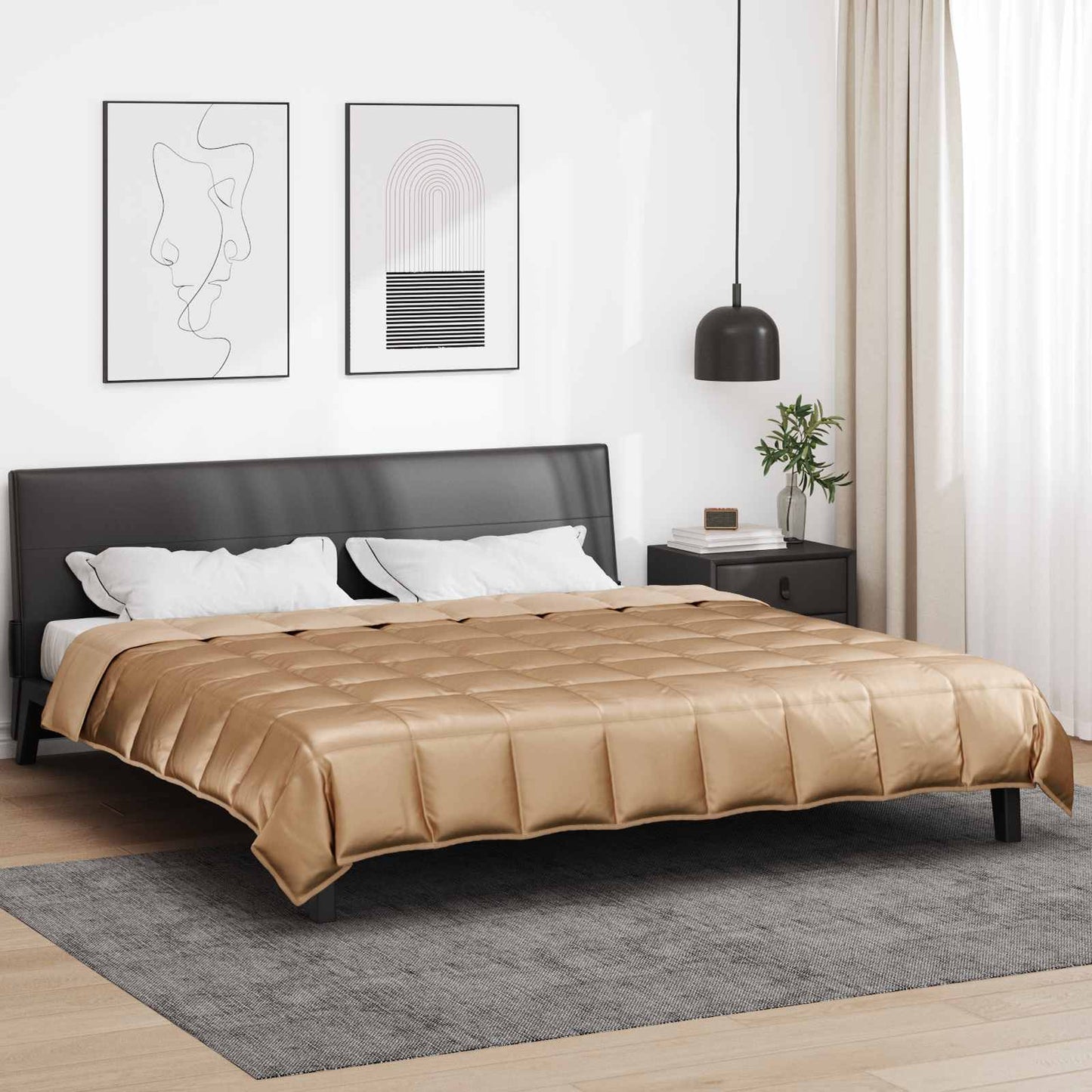 Duvet Estivo Oro 220 x 200 cm Satin e Micropile