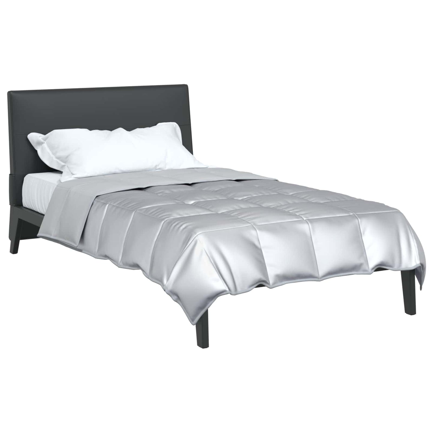 Duvet Estivo Argento 200 x 155 cm Satin e Micropile