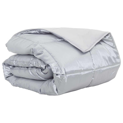 Duvet Estivo Argento 200 x 200 cm Satin e Micropile