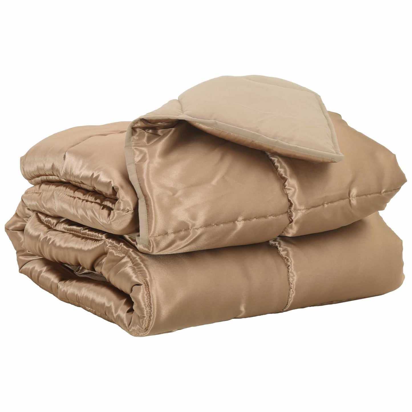 Piumone Completo Annuale Oro 155 x 220 cm Satin e Micropile