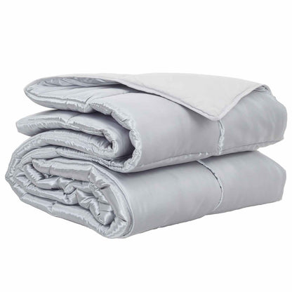 Piumone Completo Annuale Argento 240 x 260 cm Satin e Micropile