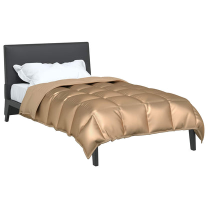 Duvet Invernale Oro 155 x 220 cm Satin e Micropile