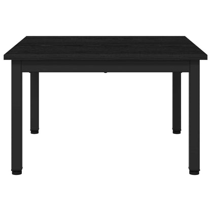 Tavolino da salotto Rovere Nero 60 x 60 x 36 cm