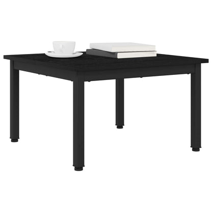 Tavolino da salotto Rovere Nero 60 x 60 x 36 cm