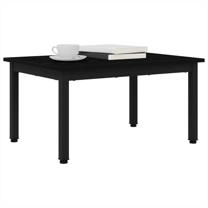 Tavolino da salotto Rovere Nero 70 x 50 x 36 cm