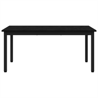 Tavolino da salotto Rovere Nero 100 x 50 x 45 cm