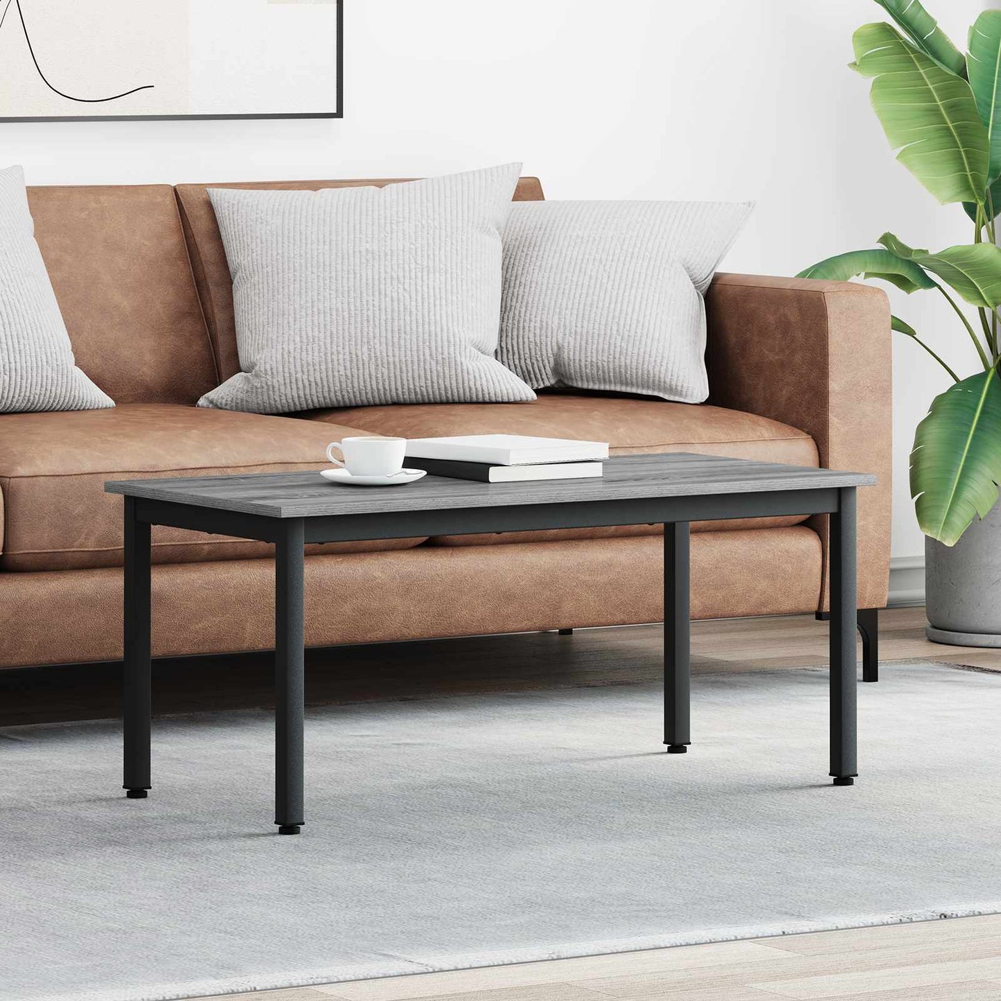Tavolino da salotto Grigio Sonoma 100 x 50 x 45 cm