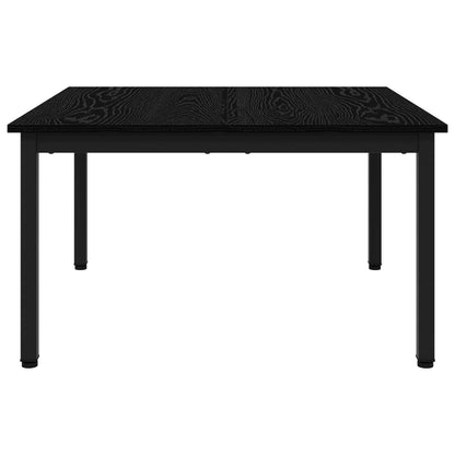 Tavolino da salotto Rovere Nero 80 x 80 x 45 cm
