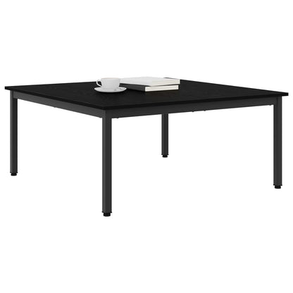 Tavolino da salotto Rovere Nero 100 x 100 x 45 cm