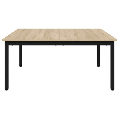 Tavolino da salotto Sonoma 100 x 100 x 45 cm Legno multistrato