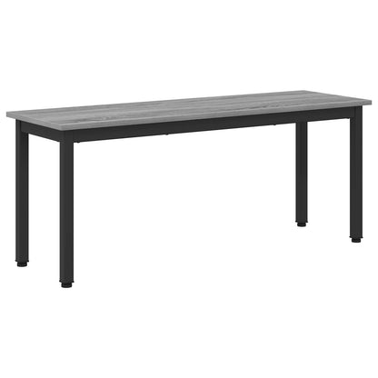 panchina Grigio Sonoma 110 x 35 x 45 cm Legno multistrato