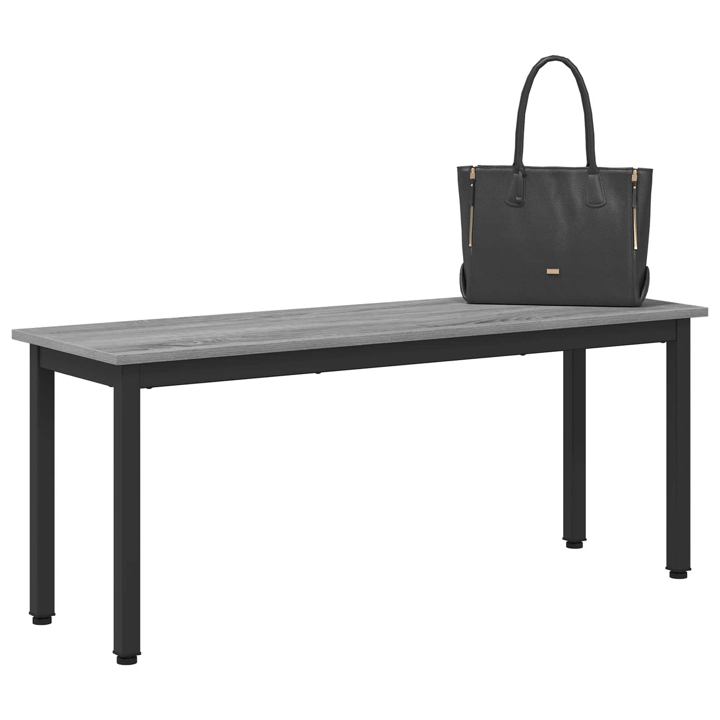 panchina Grigio Sonoma 110 x 35 x 45 cm Legno multistrato