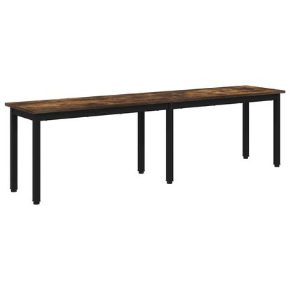 panchina Quercia Fumosa 160 x 35 x 45 cm Legno multistrato
