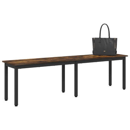 panchina Quercia Fumosa 160 x 35 x 45 cm Legno multistrato