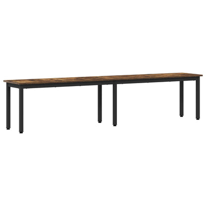 panchina Quercia Fumosa 200 x 35 x 45 cm Legno multistrato