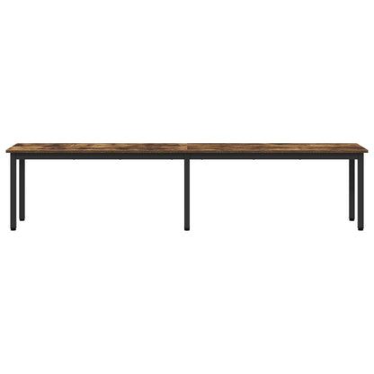panchina Quercia Fumosa 200 x 35 x 45 cm Legno multistrato