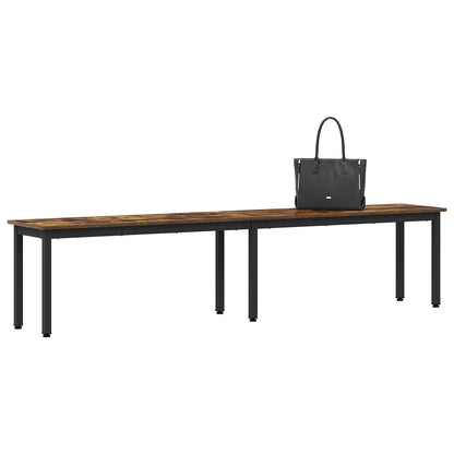 panchina Quercia Fumosa 200 x 35 x 45 cm Legno multistrato