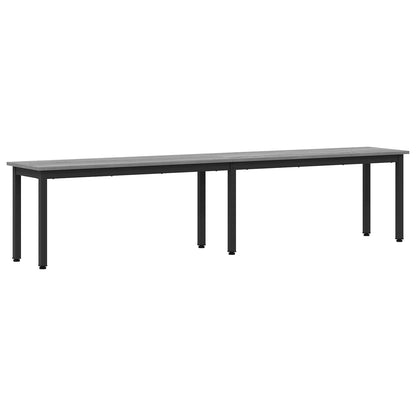 panchina Grigio Sonoma 200 x 35 x 45 cm Legno multistrato