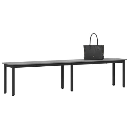panchina Grigio Sonoma 200 x 35 x 45 cm Legno multistrato