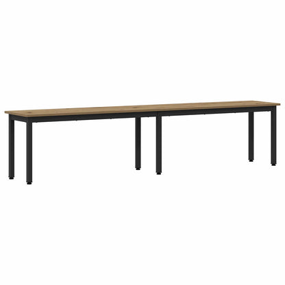 panchina Rovere Artigianale 200 x 35 x 45 cm Legno multistrato