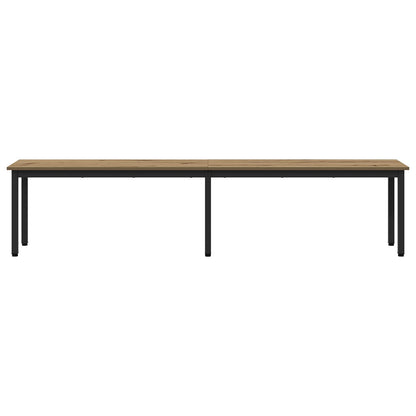 panchina Rovere Artigianale 200 x 35 x 45 cm Legno multistrato