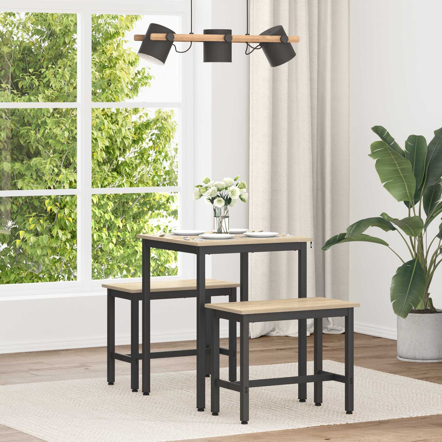 Tavoli da pranzo 60 x 60 x 75 cm METALLO