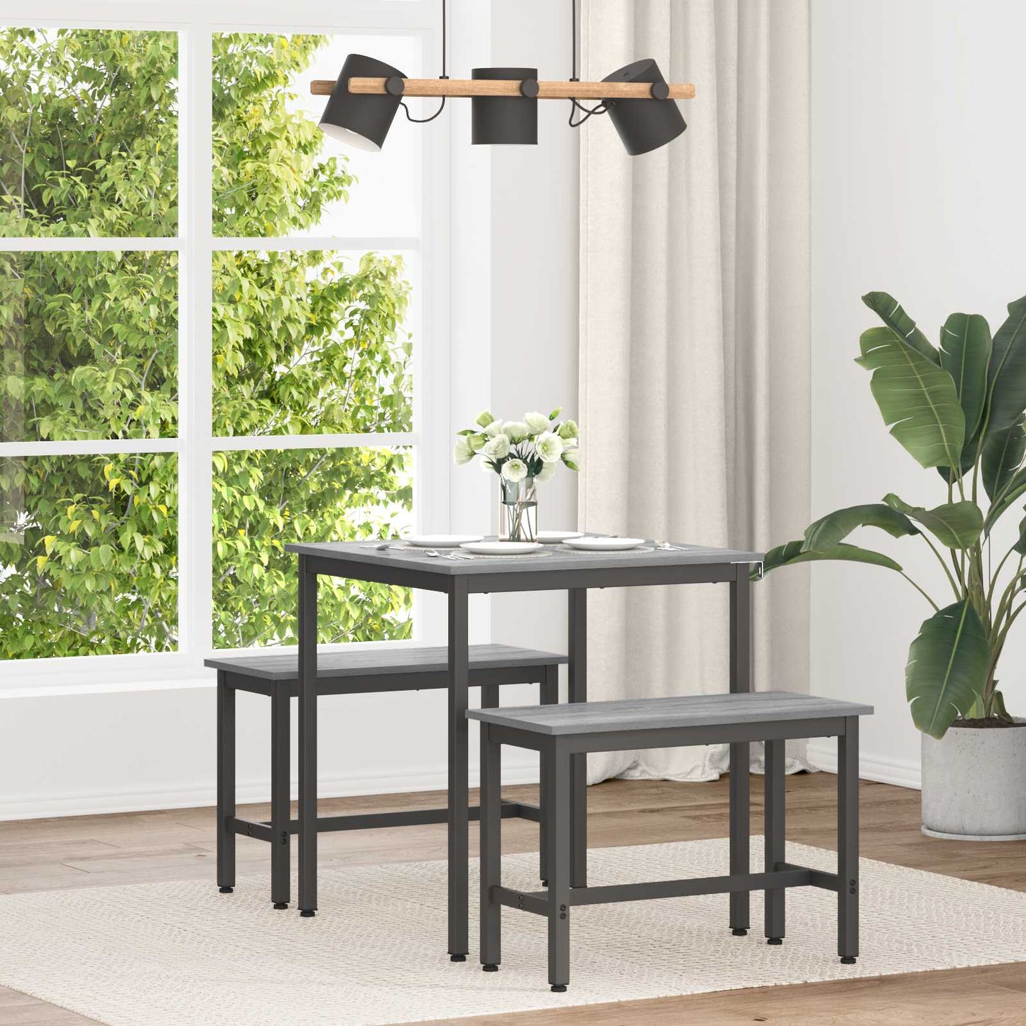 Tavoli da pranzo 70 x 70 x 75 cm METALLO