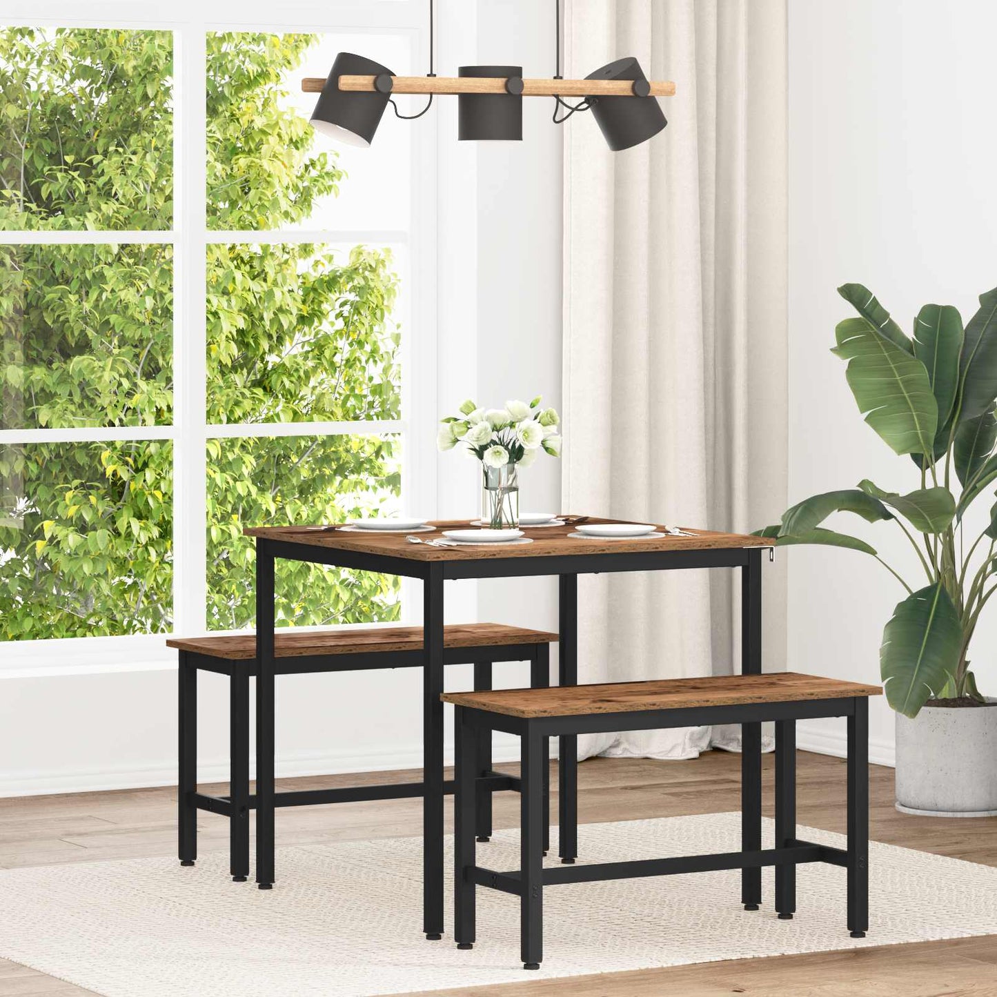 Tavoli da pranzo 80 x 80 x 75 cm METALLO