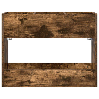 Supporto per Ombrellone Rovere fumÃ© 65 x 24 x 50 cm