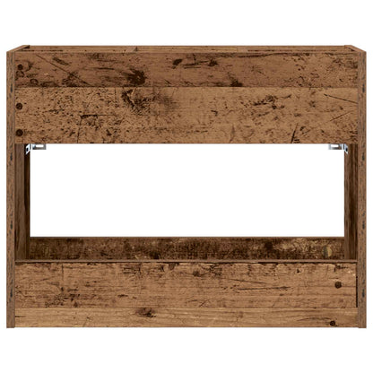 Supporto per Ombrellone Legno vecchio 65 x 24 x 50 cm