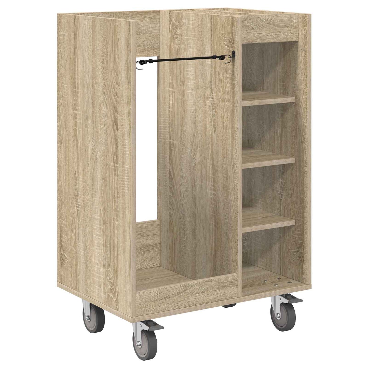 Armadio per Golf con ruota Rovere Sonoma 65 x 45 x 98 cm