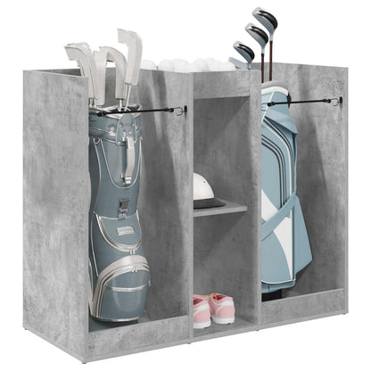Armadio per Golf Tinta unita Grigio cemento 102 x 45 x 85,5 cm